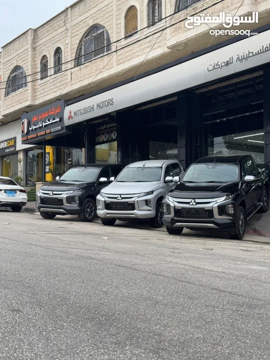 ميتسوبيشي تندر آخر كمية وآخر الوان