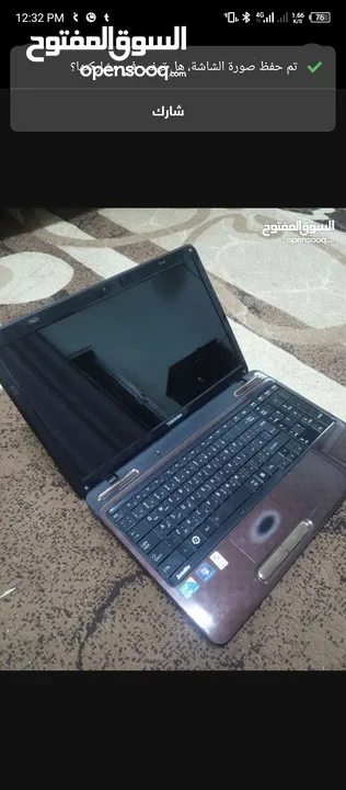 لابتوب توشيبا بحالة ممتازة core i3 جيد جدا الاستعمالات الهندسية و الدراسة و العمل