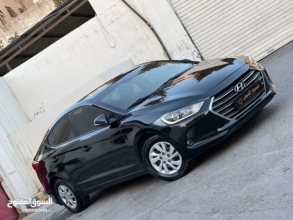 هيونداي إلنترا 2018 فحص كامل لون مميز