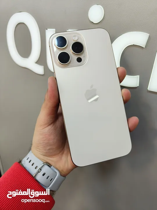 IPHONE 16 PRO MAX ( 512GB ) USED /// ايفون 16 برو ماكس ذاكرة 512 مستعمل وكاله