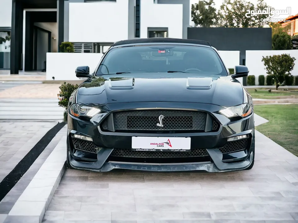 AED 1580 PM  MUSTANG PREMIUM 5.0 GT V8  CLEAN TITLE  SOFT TOP CONVERTIBLE  0% DOWNPAYMENT