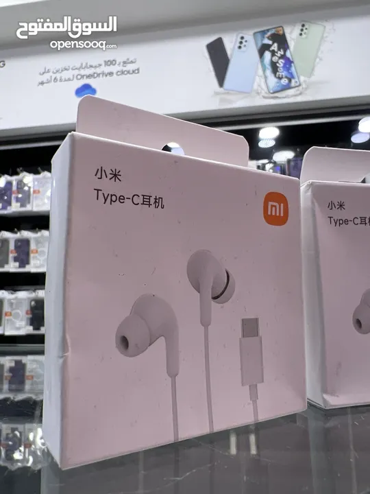 سماعات شاومي الاصلية مدخل تايب سي  HeadPhone Type-C Mi original  توصيل مجاني داخل عمان لمناطق محدودة