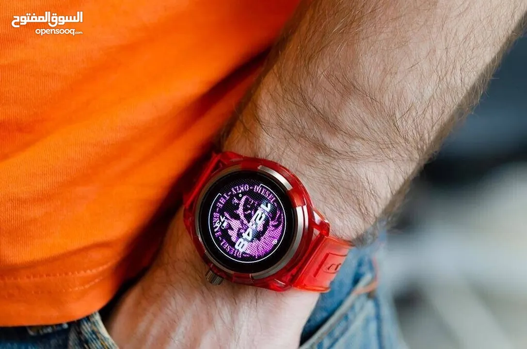 BRAND NEW Diesel Fadelite Smartwatch [RED]-(Limited Edition)