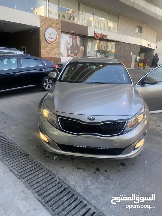 كيا اوبتيما بنزين 2014 بسعر 8900 الف