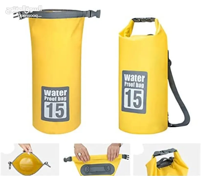 water proof bag  حقيبة ضد الماء بمقاسات مختلفة