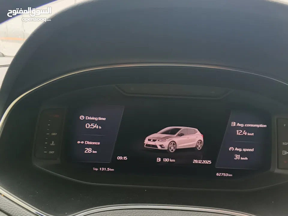 اذا مش حبة مميزة ما تركبها.  SEAT Ibiza FR 2022 بحالة الوكالة دهان شركة مميزة بكل تفاصيلها حبة مخازن