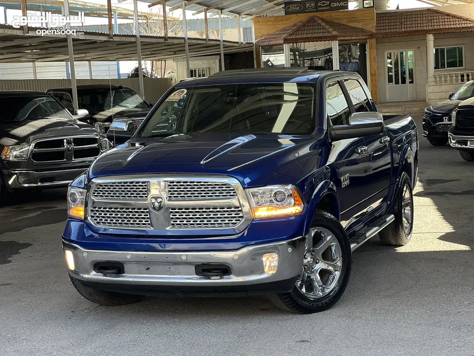 Dodge Ram 1500 Laramie Desiel 2016 فل كامل فحص كامل كلين تايتل