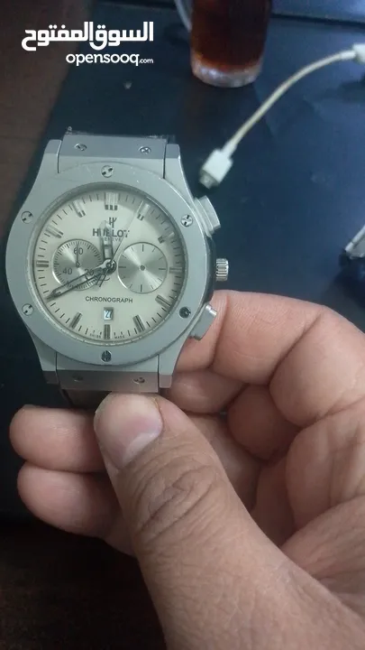 ساعة يدي رجالي فخمه نوع هوبلت