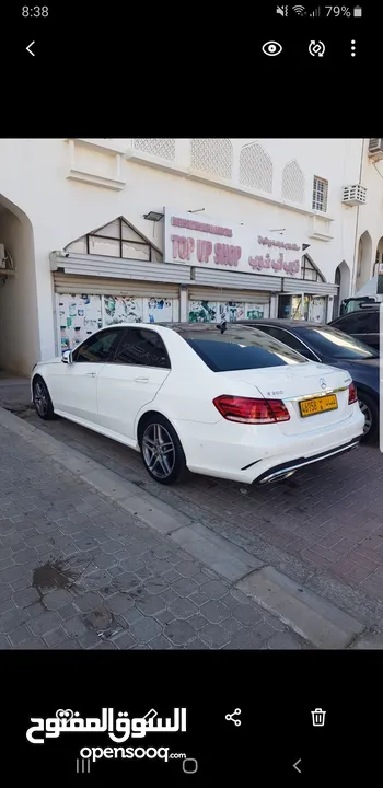 مارسيدس E 300 AMG 2016 وكالة الزواوي وسيرفيس الوكاله