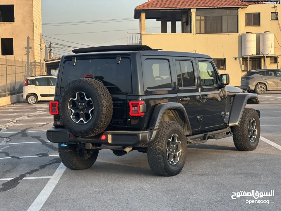 روبيكون هايبرد فل مسكر 2022 دفع رباعي Plug In Hybrid