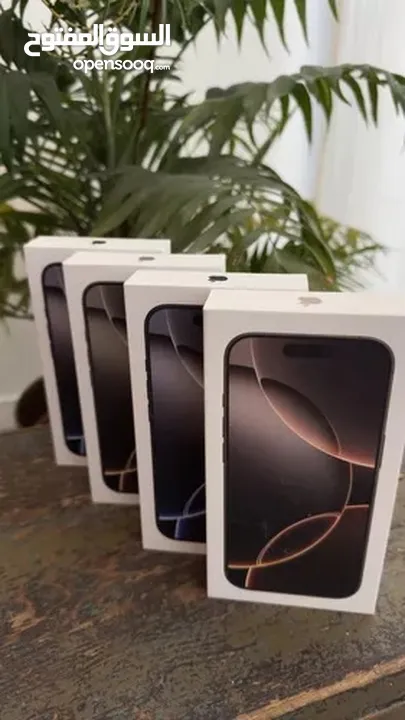 iPhone 16 pro  جديد كفالة الوكيل الرسمي في الأردن (128GB/256GB)