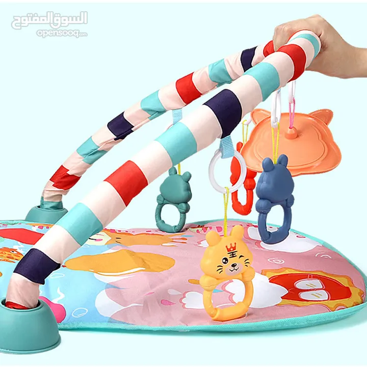 سجادة الالعاب - battery operated musical play mat