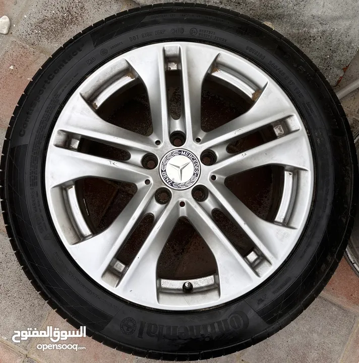 للبيع طقم رنقات مرسيدس E 2013 Mercedes E OEM alloy wheels