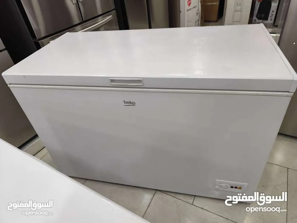 فريزر عامودي و بطح 200لتر A+ لون سلفر وأبيض شامل توصيل مجانا بأقل سعر بالمملكه