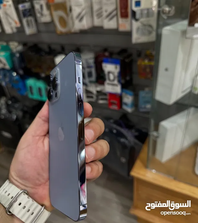 ايفون 13 بروماكس ازرق iphone 13 promax