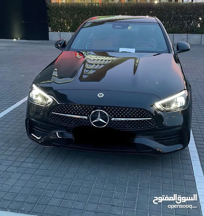 للبيع مرسيدس c200 2024 زيرو  AMG  كامله  لم ترخص او تستخدم  من المالك مباشر العربية زيروو لم تستخدم