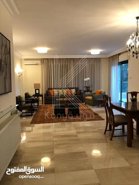 2nd Floor Furnished Apartment For Rent In Abdoun