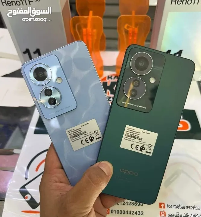 مستعمل ايام oppo Reno 11F 5G رام 16 جيجا 256 مكفول بالشركة متوفر توصيل أغراضة الأصلية