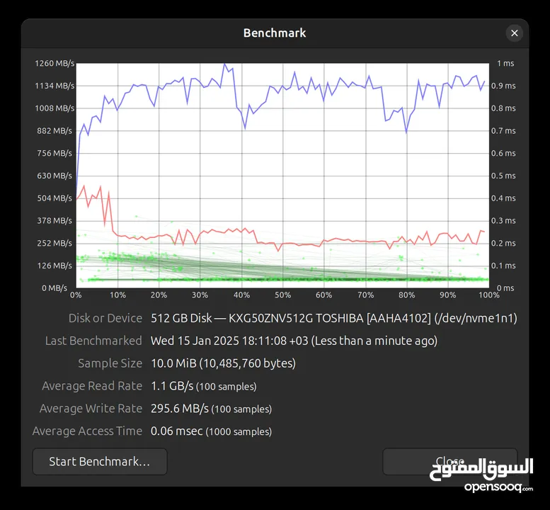 Toshiba XG5 M.2 NVMe PCIe 3.0x4 512GB SSD