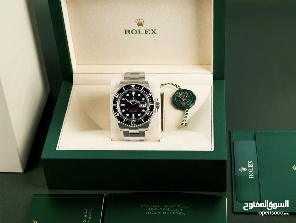 ساعة رولكس اصلية من الوكيل الاماراتي Rolex Sea-Dweller 50th anniversary -  (221372596) | السوق المفتوح