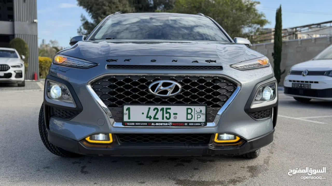 هونداي كونا ترخيص 2020/ترخيص لغايه 20/3/2026 محرك 1600 هايبرد جير أوتوماتيك 141 حصان