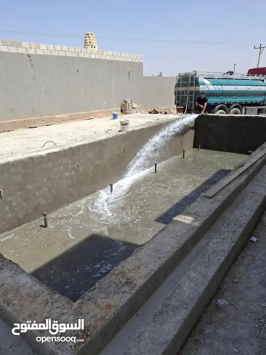 كل مايختص ببرك السباحة والشلالات والحمامات التركية والمغربية و الجاكوزي