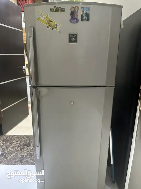 Gray color fridge