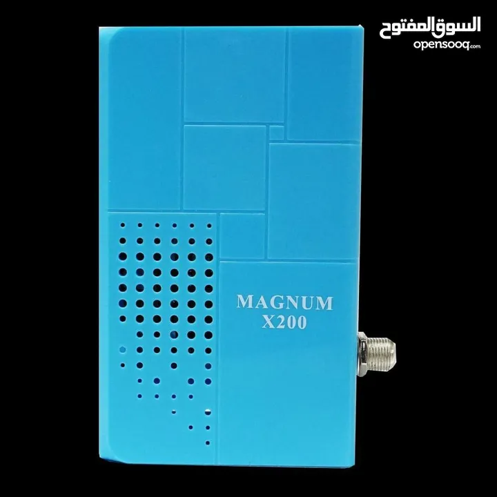 رسيفر MAGNUM  200 معالج قوي جميع قنوات being sport و OSN و YES اكتر من 40 قناة للاطفال 4800 قناة