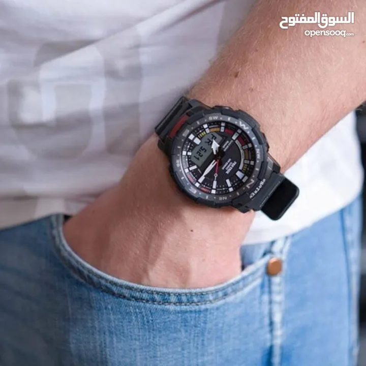 Casio Protrek PRT B70 حساسات وبلوتوث للاتصال بالهاتف
