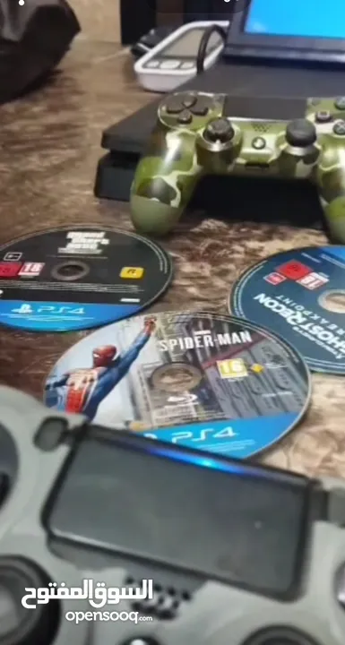 بلاي ستيشن 4 مستعمل خفيف