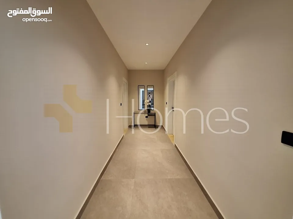شقة طابق اول للايجار في جبل عمان بمساحة بناء 130م