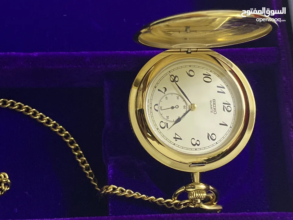 SEIKO POCKET WATCH FOR SALE WITH A UNIQUE DESIGN.