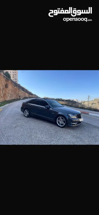 Mercedes c200 Amg بويه شركة فلللللللللللل مع بانوراما بحاله الوكاله
