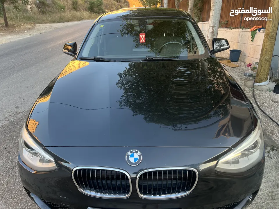 سيارة بي ام دبليو المانية من طراز BMW116i موديل 2016
