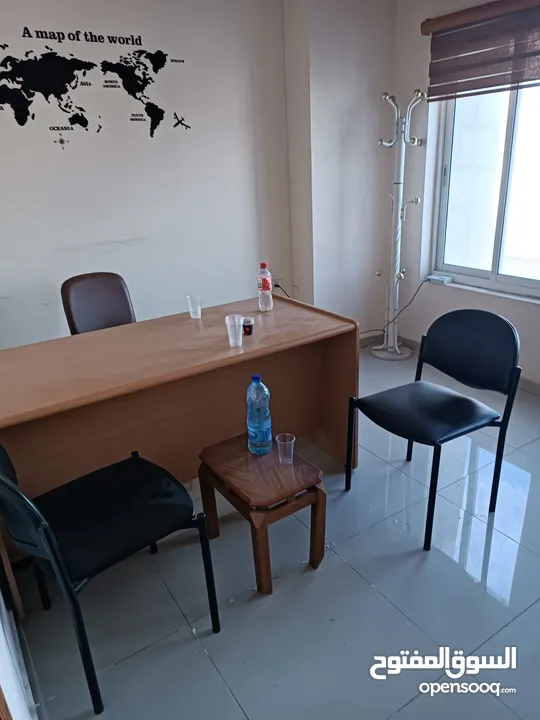 مكتب جاهز اللايجار بحالة ممتازة