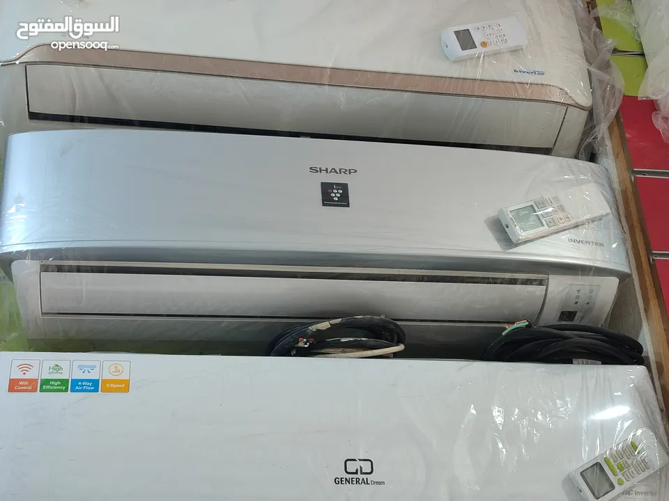 مكيفات شارب فل إنڨيرتر شامل التركيب مستعملة