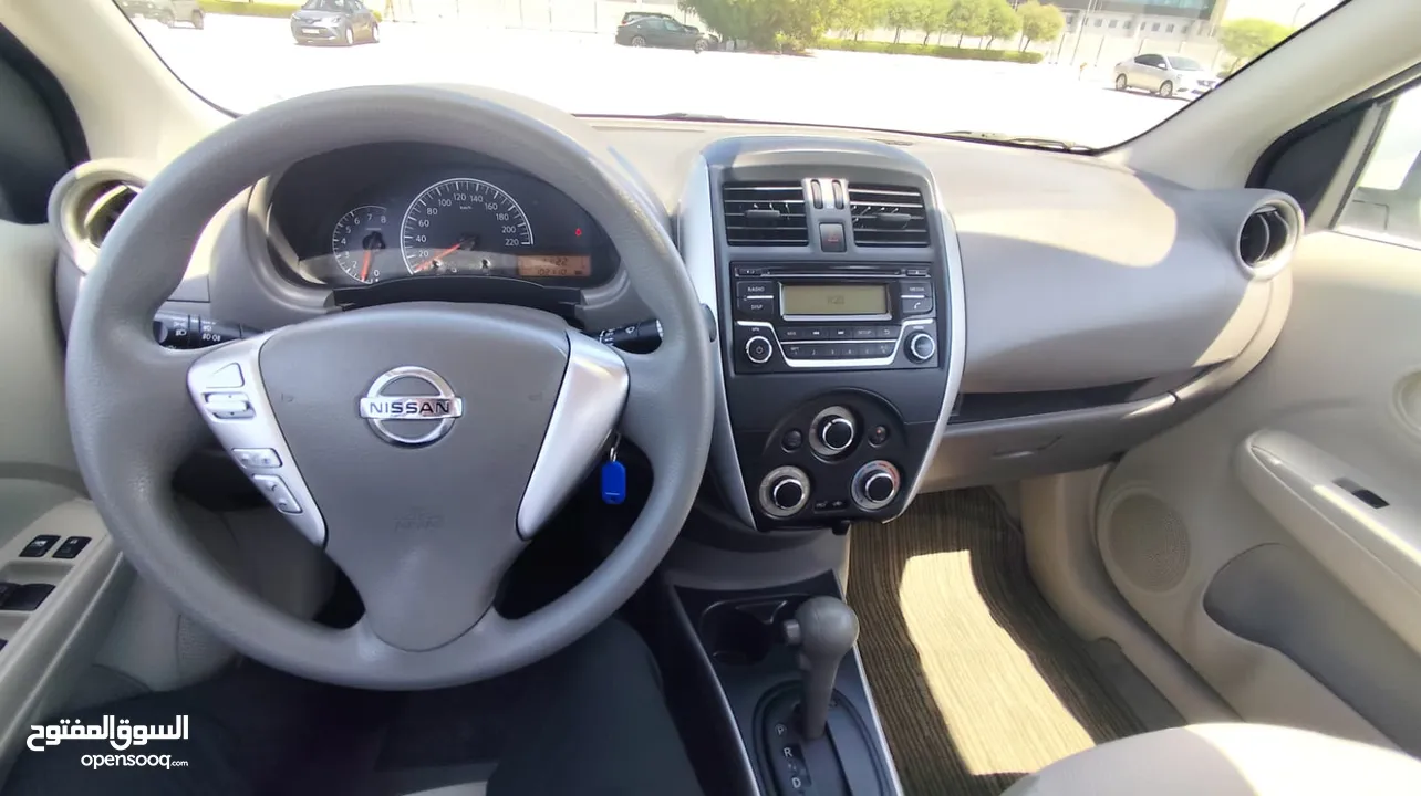 للبيع نيسان سني موديل 2020 فول اوتوماتيك رنقات المنيوم المالك الثاني فول بيمة سيفس الوكالة