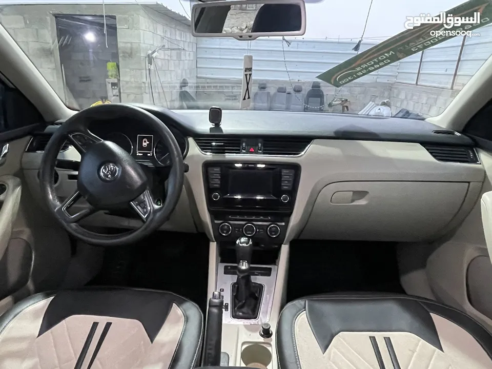 سكودا اوكتافيا برايفيت ترخيص 2013 فل بدون فتحه فحص ممتاز