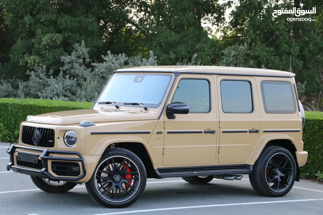 مرسيدس بنز اي ام جي G63  الماني 2020 صبغ وكالة  MERCEDES BENZ AMG G63 2020 German specs CLEAN TITLE