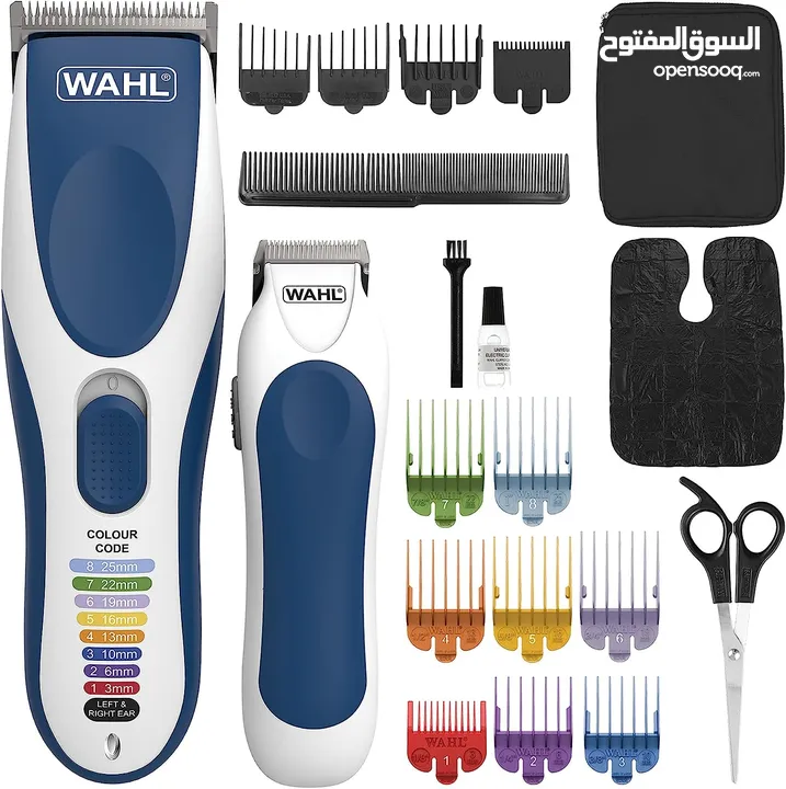 ماكنة حلاقة براند wahl الامريكي بكج كامل ماكنات عدد 2