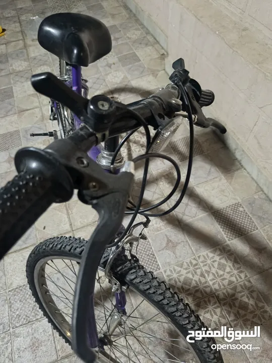 دراجه هوائيه ماركة Huffy العالمية 24 انش جبلي غيارات شغالة تمام بسعر مغري