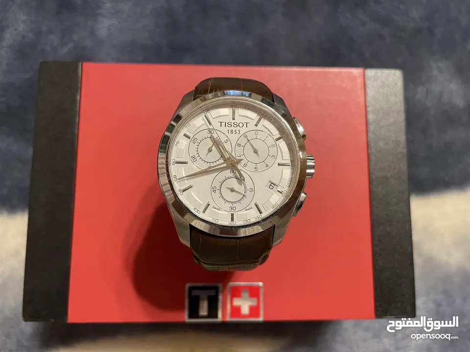 ساعة تيسو TISSOT بحالة ممتازة
