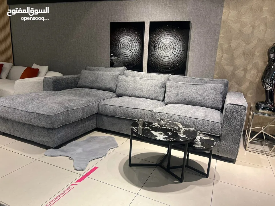 مفروشات الجنان زاوية مودرن