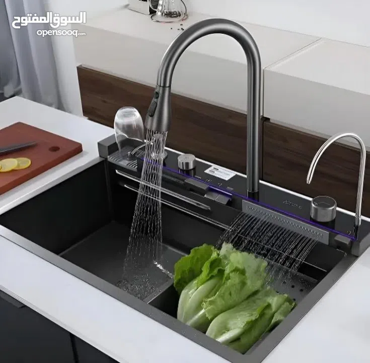 حوض مجلى ستانلس ستيل :كفاله 3 سنوات مبطن بشكل كامل