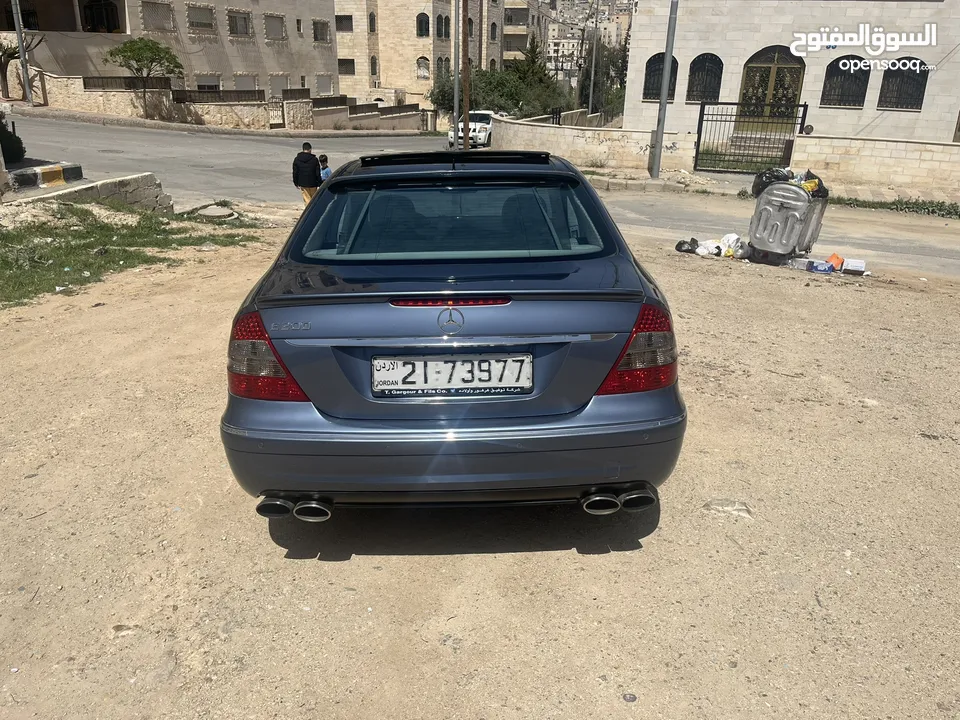 للبيع مرسيدس E200 ( افنجارد ) وارد شركة غرغور