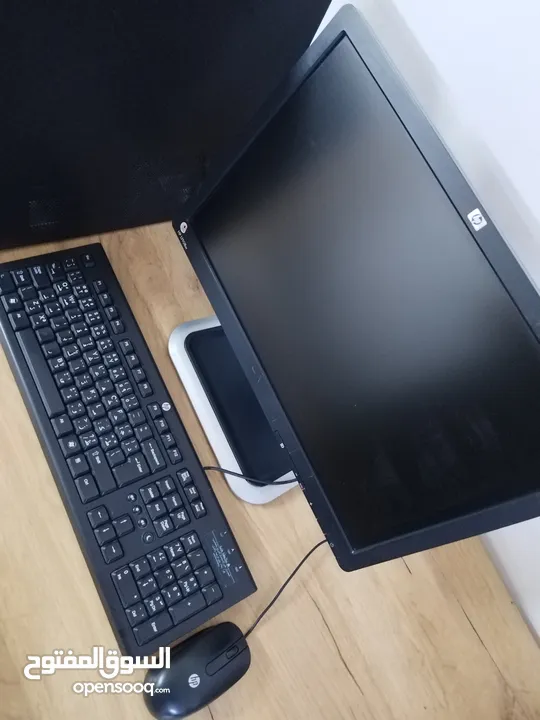 جهاز كمبيوتر مكتبي مستعمل للبيع HP