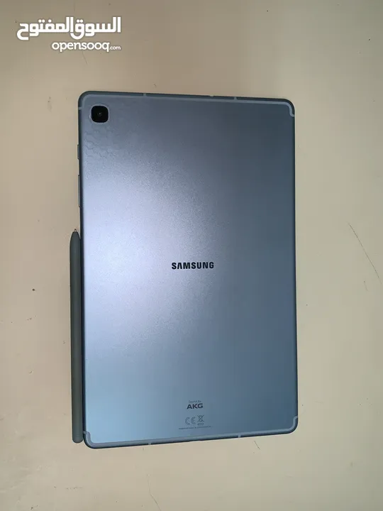 تاب سامسونغ اس 6 لايت مع القلم مستعمل بحالة جيدة بدون اي كسر used Samsung tab s6 light very good co