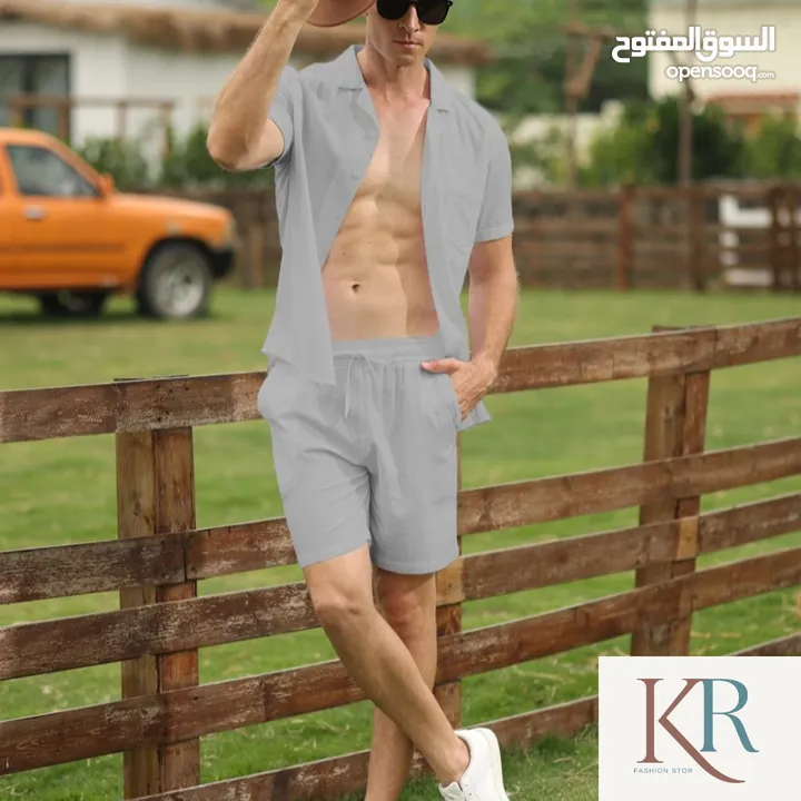 طقم بحر رجالي من K&R : ملابس رجالي قمصان وبلايز أخرى : القاهرة العاشر من  رمضان (212497270)