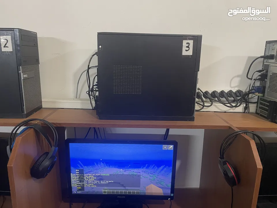كمبيوترات لمحل العاب كامل