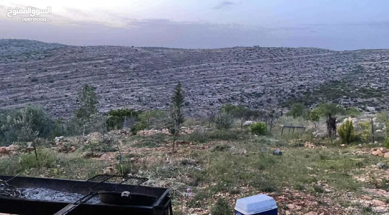 بيت عور الفوقا قطعه ارض 500 متر